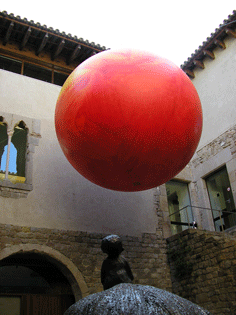 inflatable spheres globes