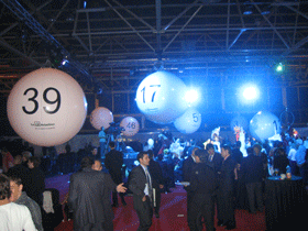 inflatable spheres globes events