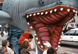 inflatable sea fish shark