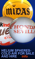 inflatables spheres, giant balls, advertising balloons, giant balloons,   