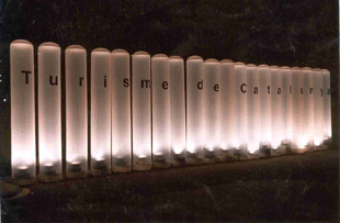 Columns used as space separators