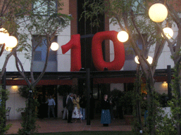 Inflatable numbers 3 m high