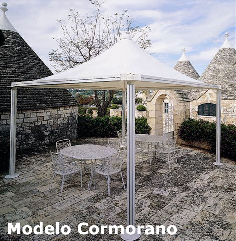 Cormorano Tent — structure details