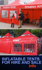 jaima, inflatable tents