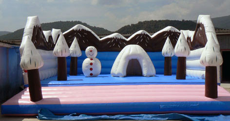 inflatable snow, custom made products