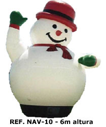 inflatable santa claus