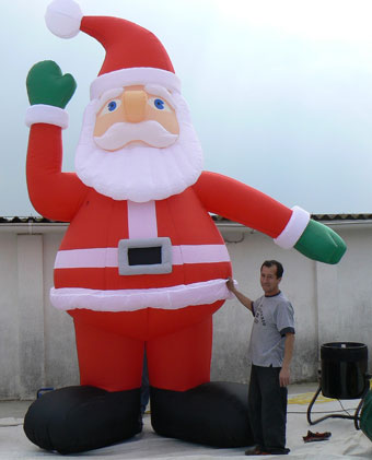inflatables santa claus