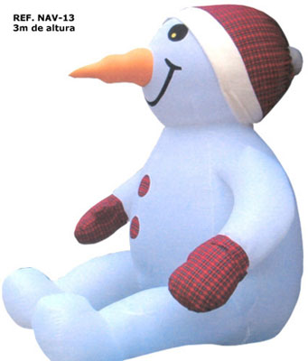 inflatables santa claus, custom made products, custom made inflatable products