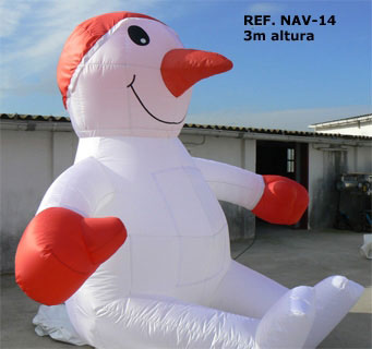 inflatable santa claus
