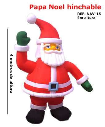 santa claus inflatable, custom made products