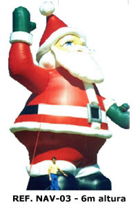 inflatable santa claus, custom made products
