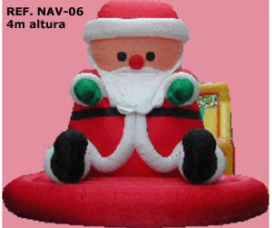  santa claus inflatable, custom made products